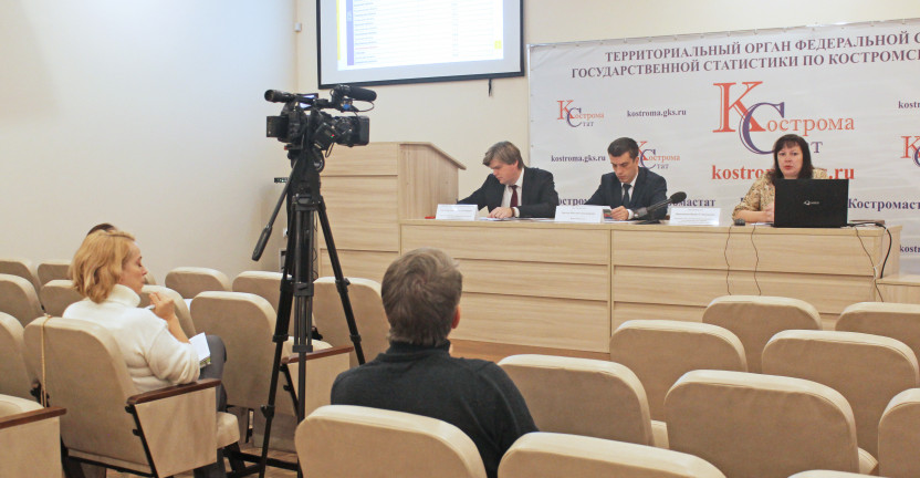 8 ноября 2022 года в Костромастате прошла пресс-конференция
