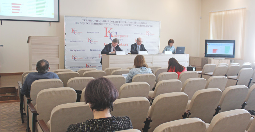 20 апреля 2023 года в Костромастате прошла пресс-конференция